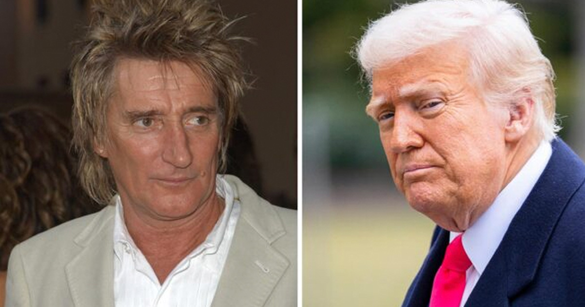 Rod Stewart & Donald Trump
