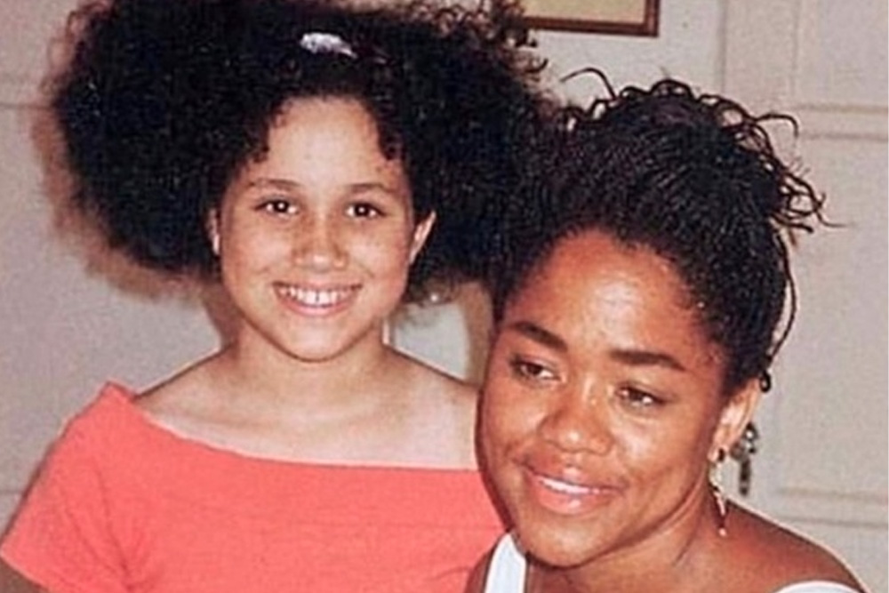 Meghan Markle og hennes mor