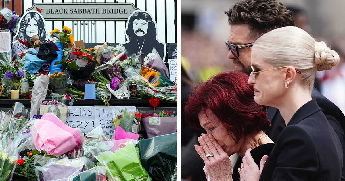 Ozzy Osbourne fikk begravelsesfølge gjennom Birmingham
