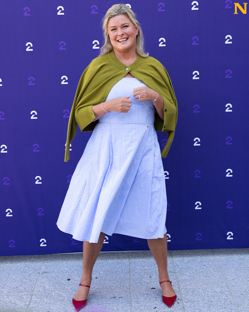 Skal vi danse 2025. Vendela Kirsebom (58).