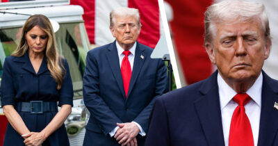 Donald Trump og Melania Trump.
