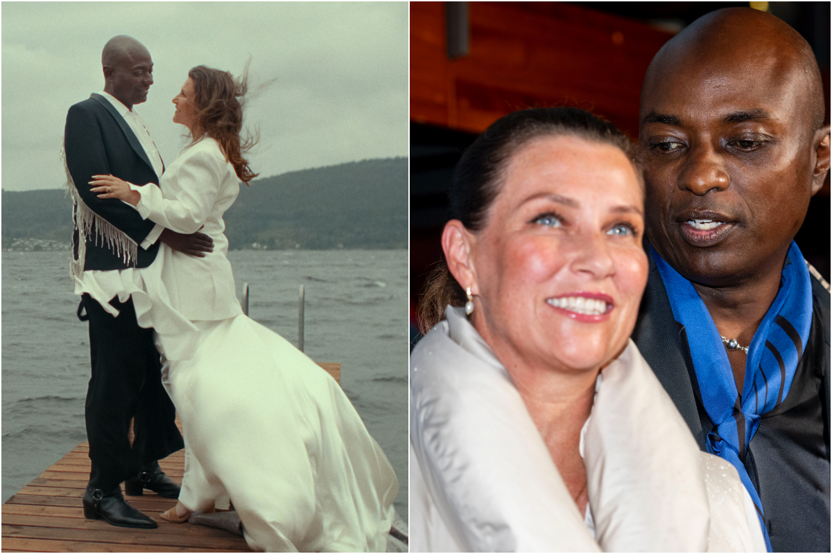 Prinsesse Märtha Louise og Durek Verrett.