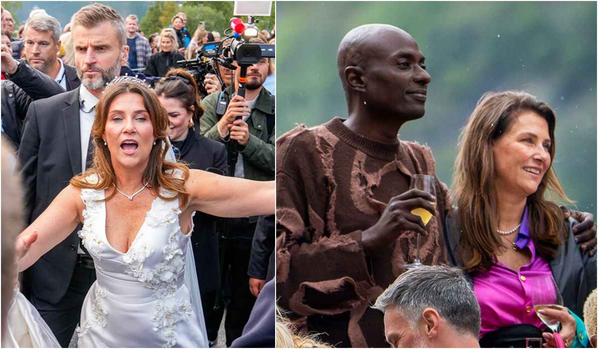 Bryllupet til Martha Louise og Durek Verrett skapte store kontroverser i fjor.