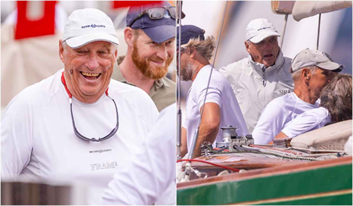 Gledelig beskjed for Kong Harald i den tøffe tiden