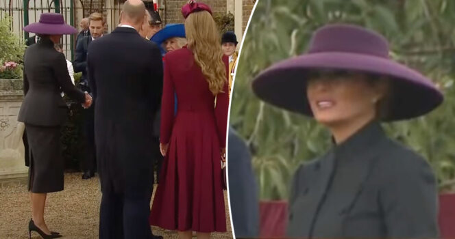 Melania Trump.
