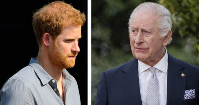 Prins Harry & kong Charles