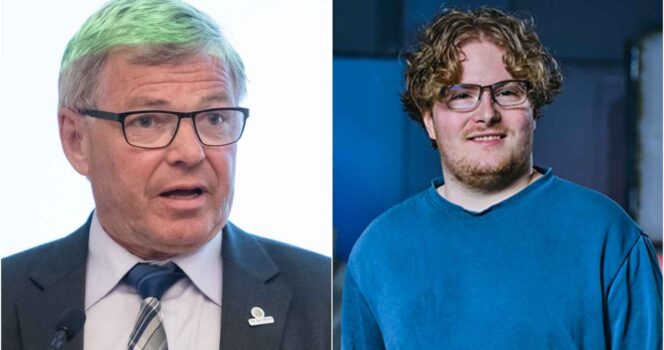 Kjell Magne Bondevik uttaler seg om Simen Bondeviks reality-deltakelse.