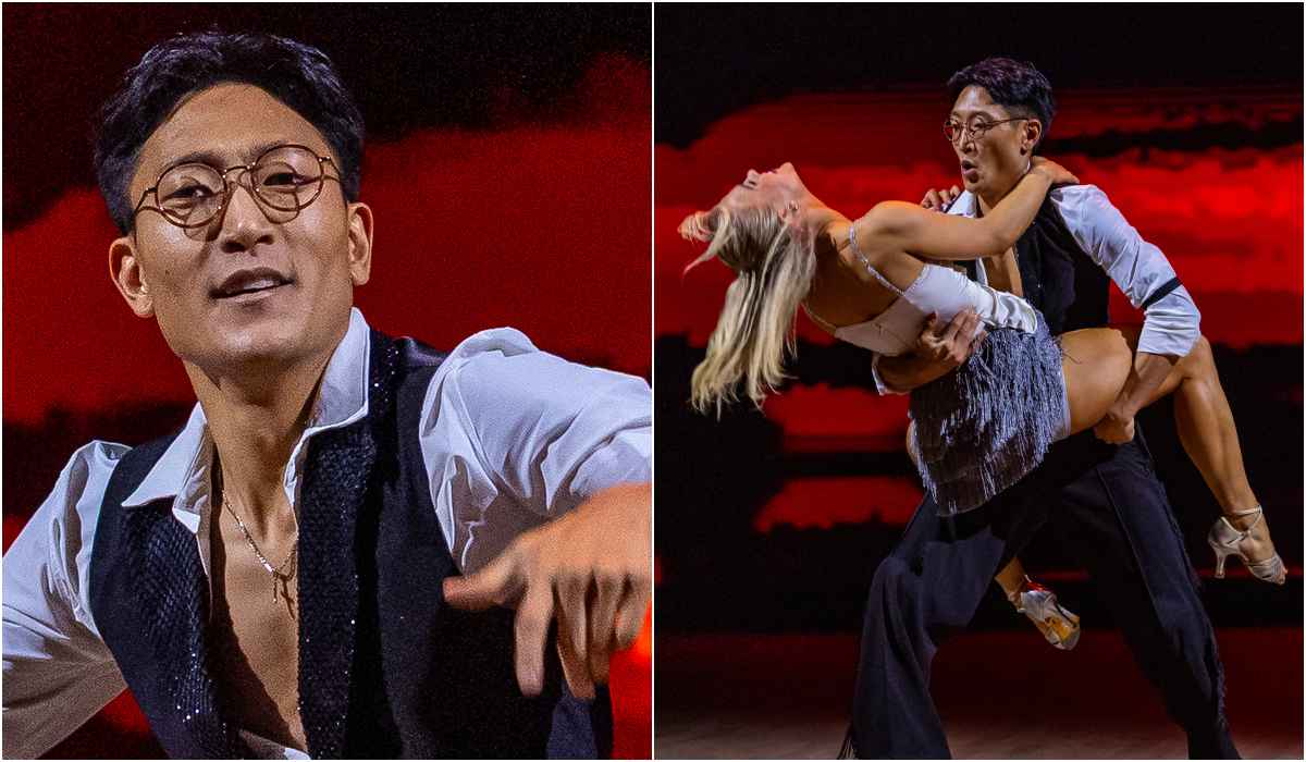 Danby og Norunn opptrer under program 1 av Skal vi danse 2025.