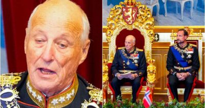 Kong Harald under den høytidelige åpningen av det 170. Storting. Stortingets åpning.