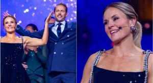 Helene Olafsen og Anders Hoff under Skal vi danse program 2.