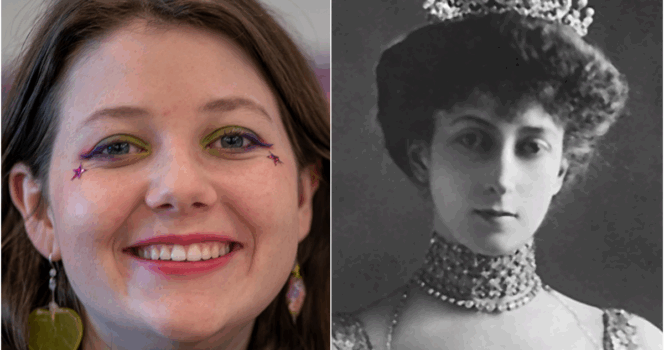 Maud Angelica og Dronning Maud.