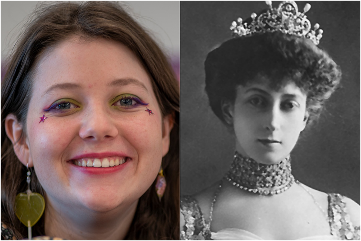 Maud Angelica og Dronning Maud.