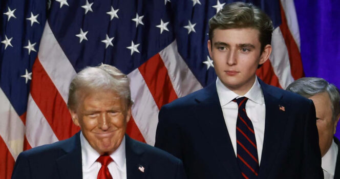 Donald & Barron Trump