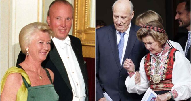 Johan og Yvonne Stenersen er nære venner av kongeparet.