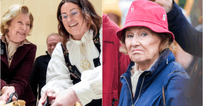 Dronning Sonja åpner nytt museumsbygg på Norsk Skogfinsk Museum i Svullrya.