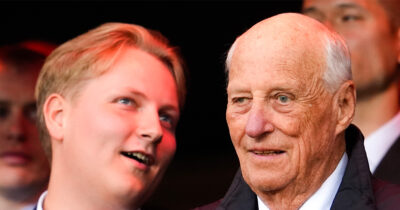 Prins Sverre Magnus & kong Harald