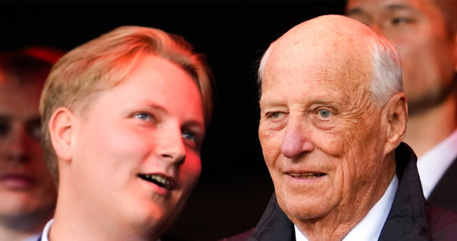 Prins Sverre Magnus & kong Harald