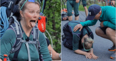 Ingrid Gjessing Linhave brøt sammen.