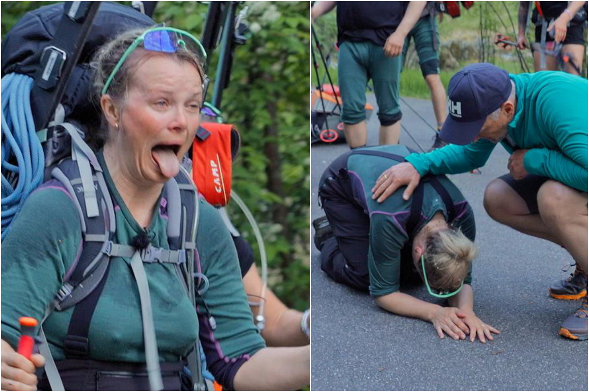 Ingrid Gjessing Linhave brøt sammen.