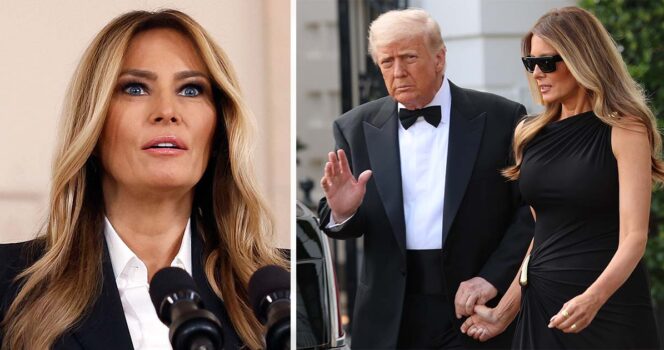 Donald og Melania Trump