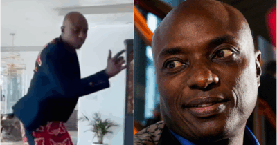 Durek Verrett danser til ny sang.