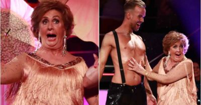 Trude Drevland i Skal vi danse 2017.