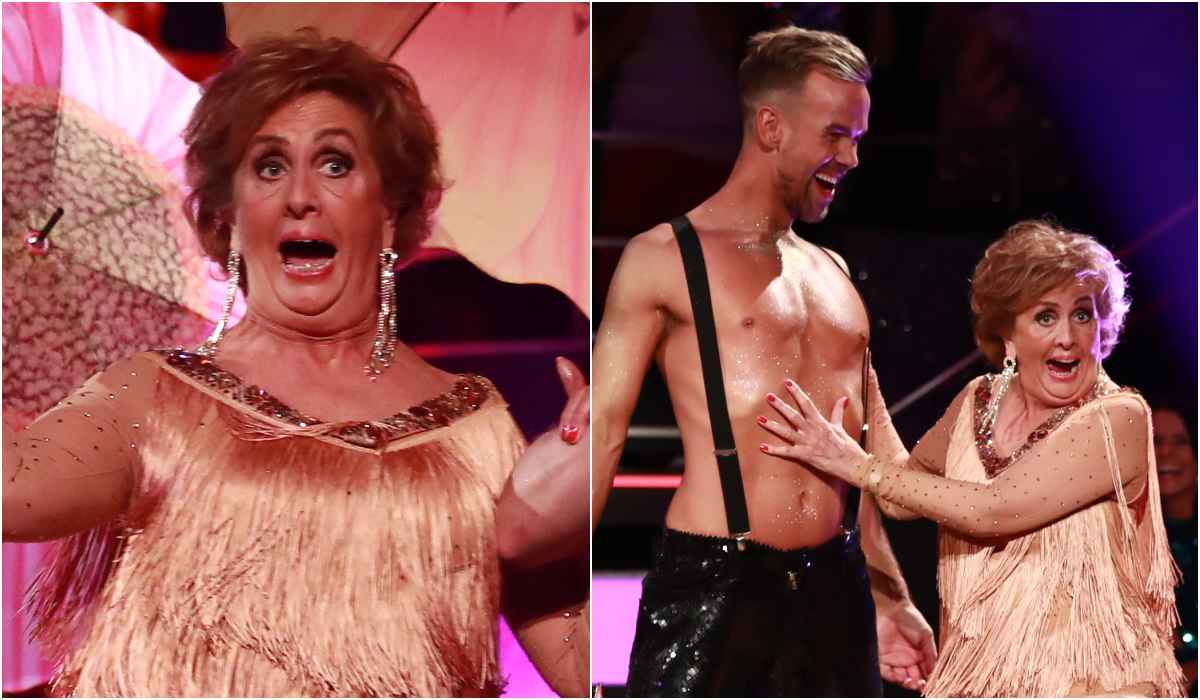 Trude Drevland i Skal vi danse 2017.