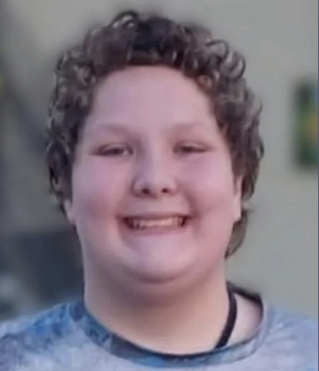 Kaleb skled og falt 60 meter.