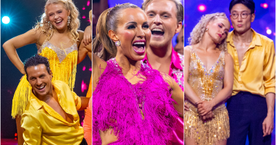 Tale Torjussen, Carina Dahl og Danby Choi ligger best an i Skal vi danse.