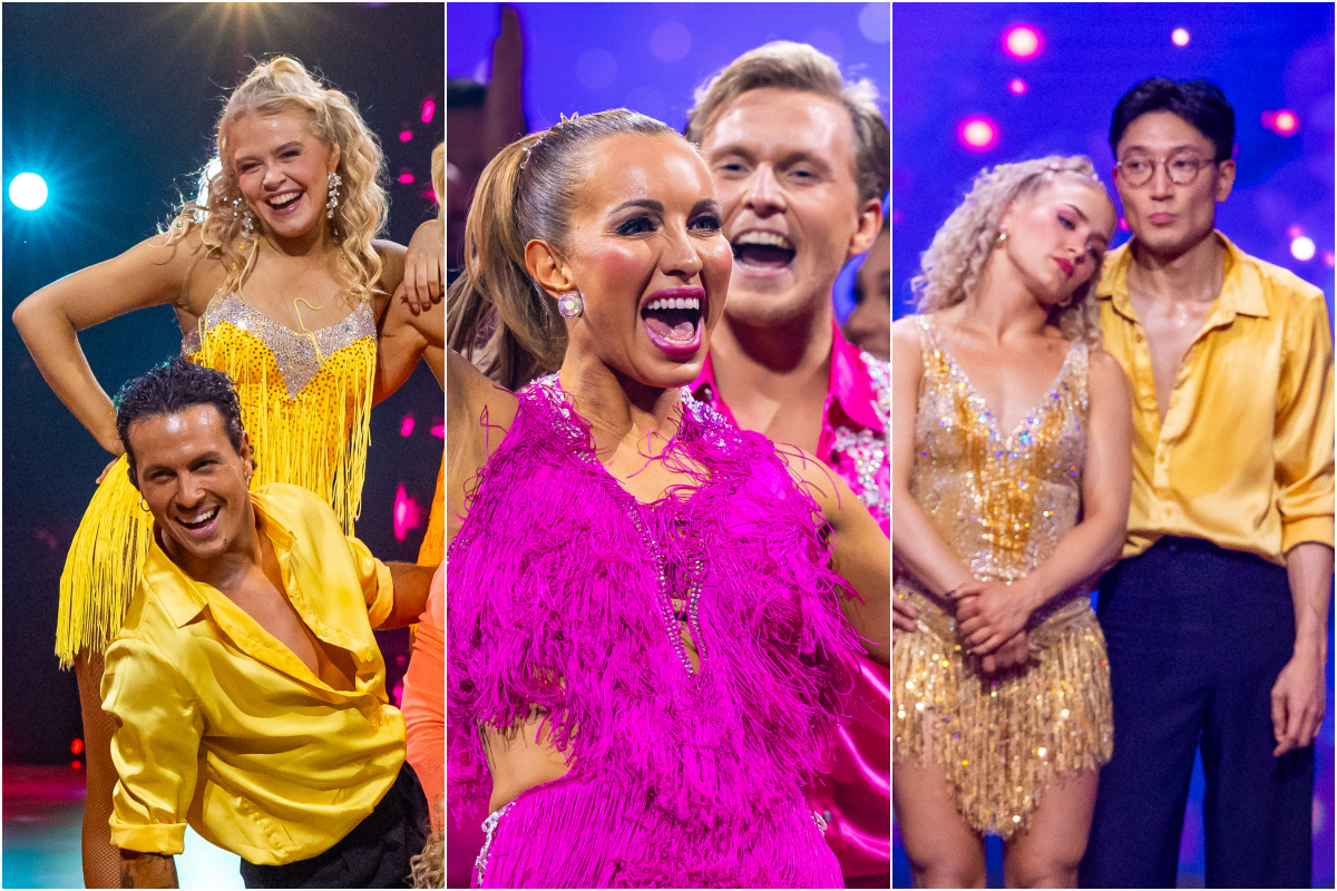Tale Torjussen, Carina Dahl og Danby Choi ligger best an i Skal vi danse.
