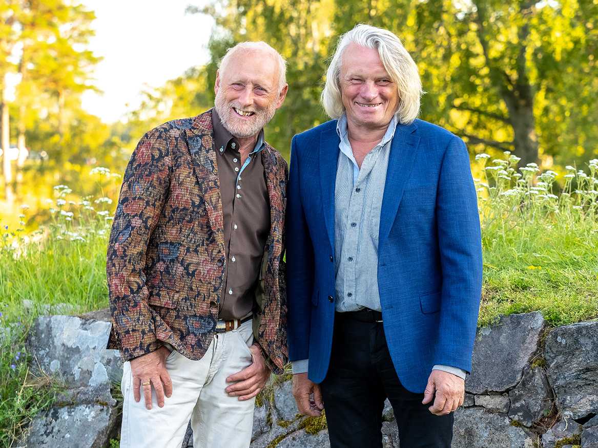 Allsang på grensen program 4. Halvdan Sivertsen, Jan Eggum.