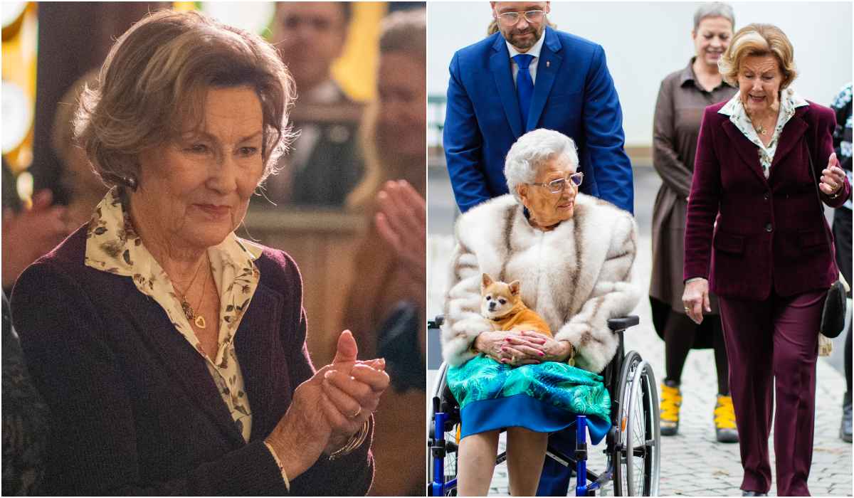 Dronning Sonja og prinsesse Astrid Fru Ferner.