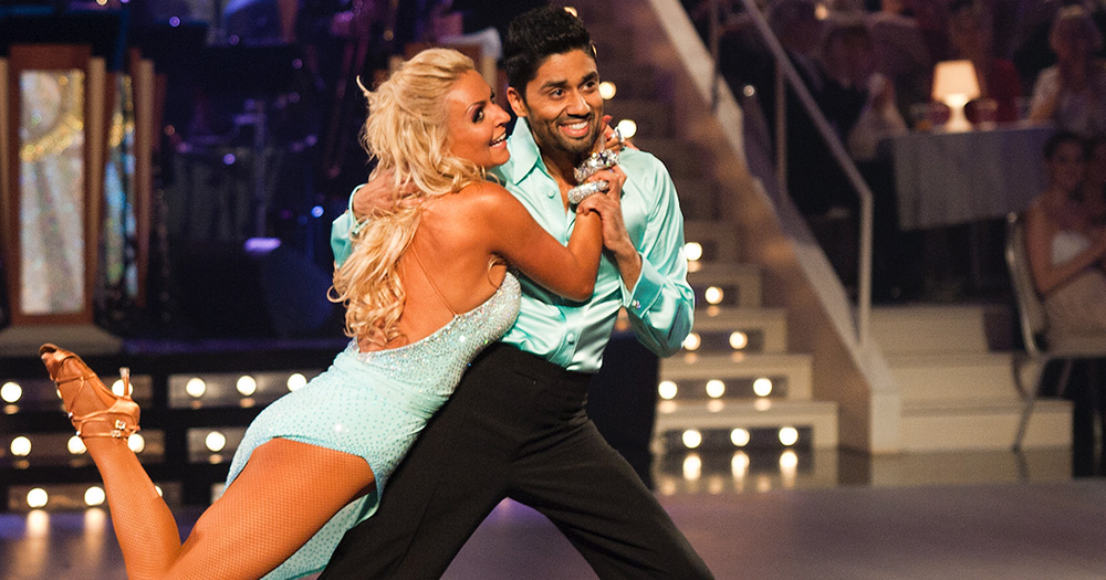 Noman Mubashir og Nadya Khamitskaya deltar i TV2 programmet "Skal vi danse" i 2011. 