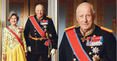Dronning Sonja og kong Harald.