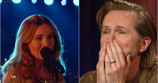 Marit Larsen tolker Espen Lind i Hver gang vi møtes.