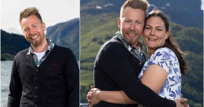 Lykken smiler for Kristian Niklas Johansson og Monica Gundersen.