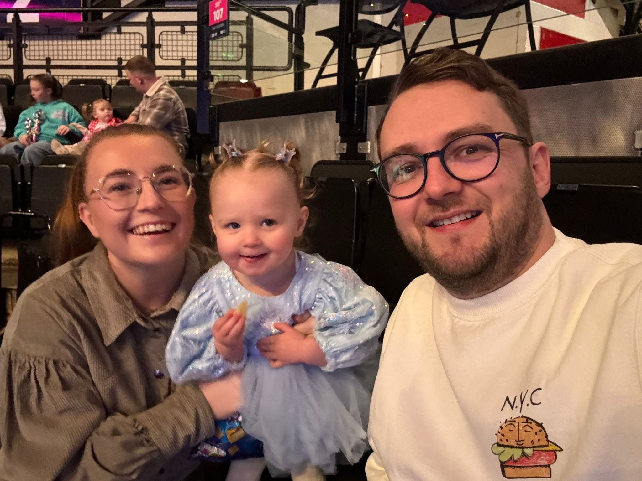 Tamara, Isobel, Aaron Wallace.