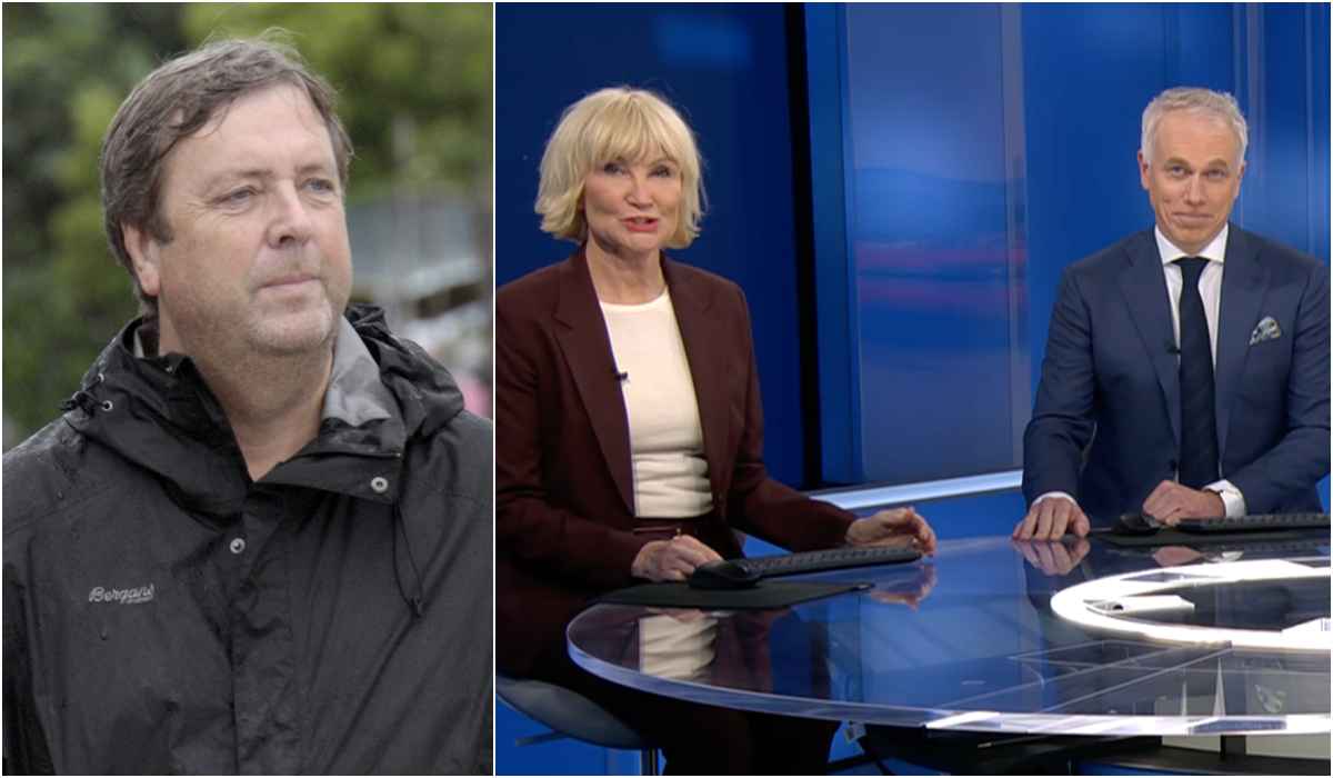 Tore Strømøy raser mot Dagsrevyen.