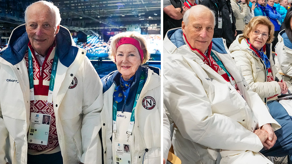 Kongen og dronningen i Italia