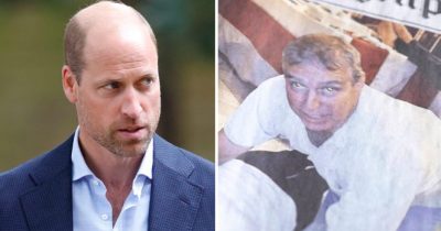 Prins William og tidligere prins Andrew.
