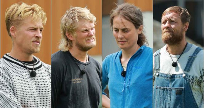 Sondre Sundby, Karsten Blomvik, Heidi Røneid eller Fritz Blomvik kan vinne Farmen kjendis.