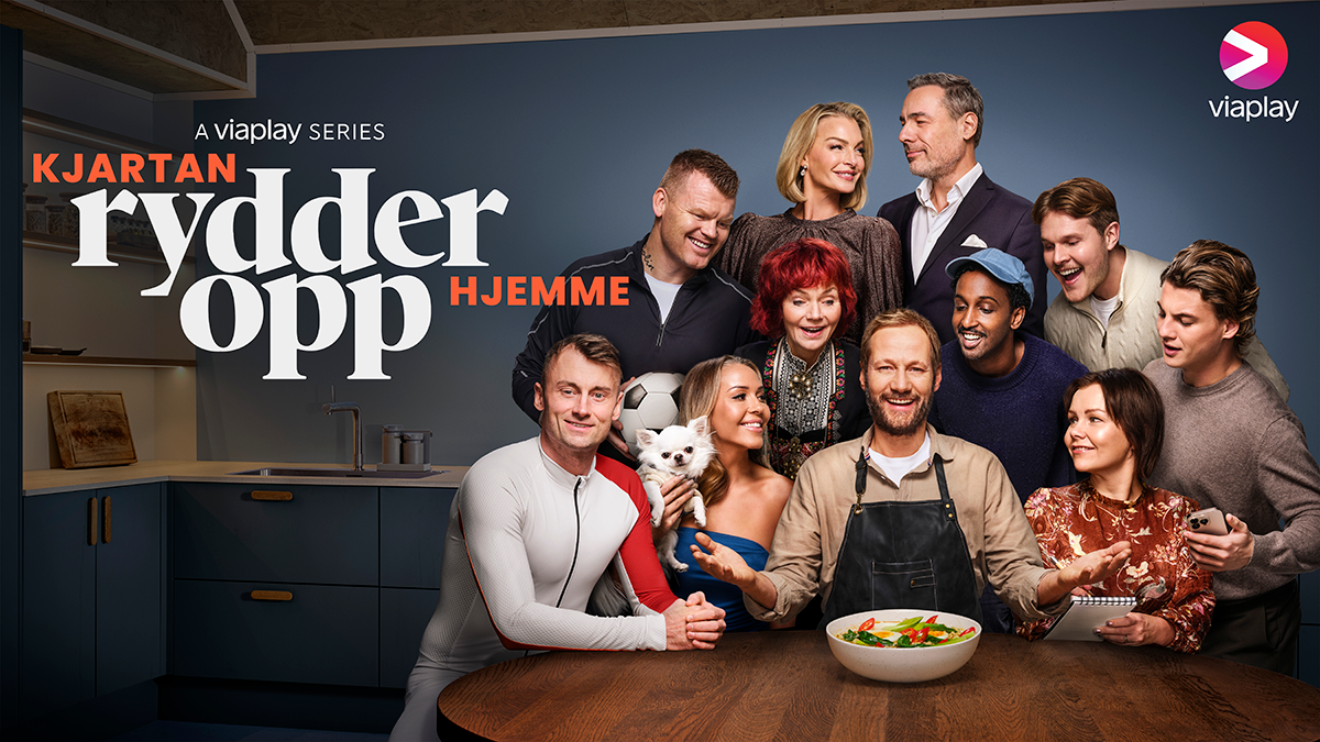 Dette er deltakerne i Kjartan rydder opp – hjemme. 