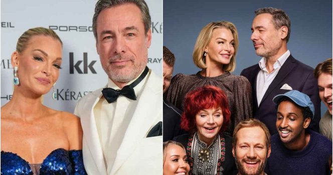 Kathrine Sørland og ektemannen Andreas Holck deltar i Kjartan rydder opp – hjemme.