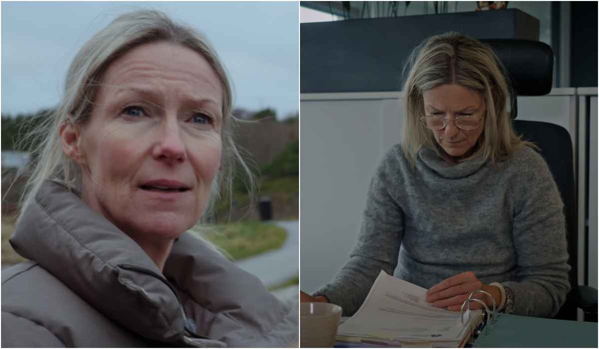 Helene Sandvig i Barbeint i snøen