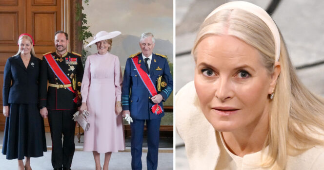 Kronprinsesse Mette-Marit, kronprins Haakon, dronning Mathilde & kong Philippe