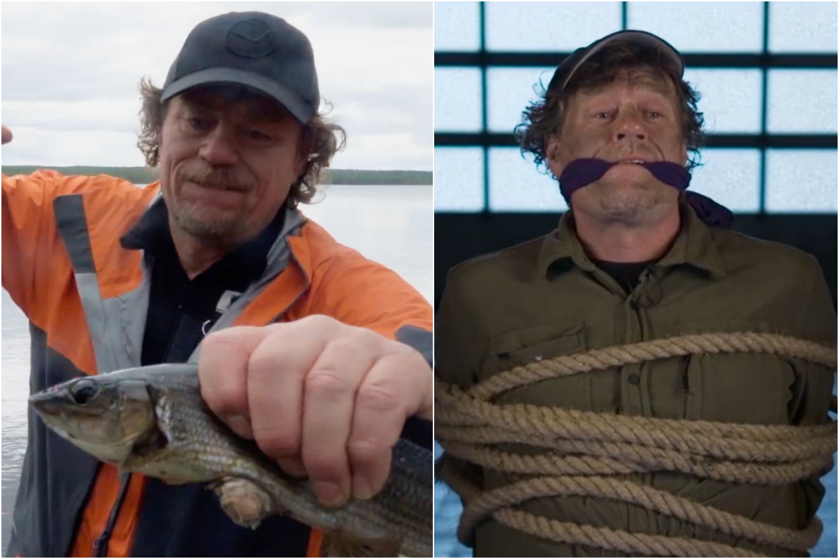 Lars Monsen ble kidnappet i NRK-sketsj.