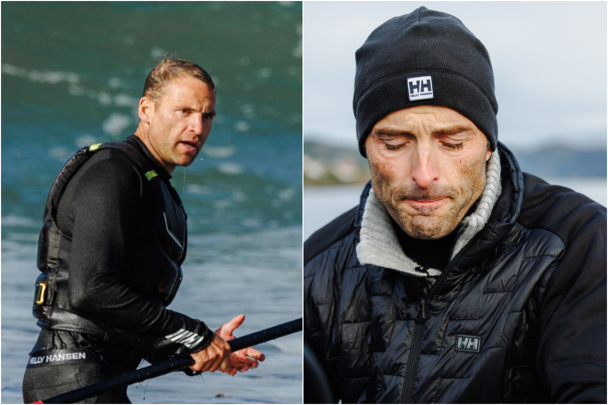 Niklas Dyrhaug og Magnus Moan kom på andreplass i 71 grader nord Team.