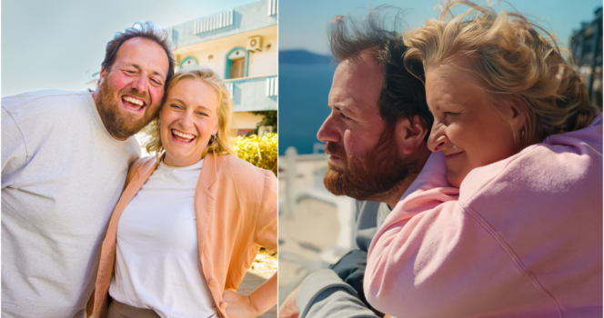 Ronny Brede Aase og Tuva Fellman har det siste året vært mye i greske omgivelser.