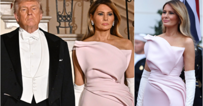 Donald og Melania Trump.