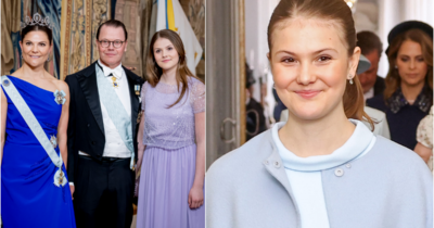 Prinsesse Estelle brukte ikke diadem under kong Carl Gustafs bursdag.